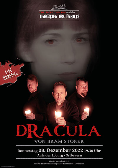 Christoph Tiemann & das Theater ex libris: DRACULA - Live-Hörspiel Ostbevern