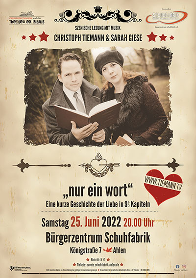 nur ein wort - Eine kurze Geschichte der Liebe in 9½ Kapiteln / Theater ex libris