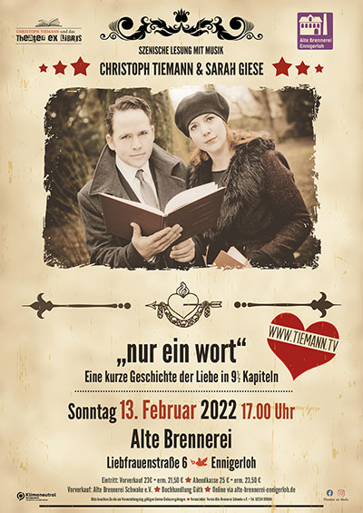 nur ein wort - Eine kurze Geschichte der Liebe in 9½ Kapiteln / Theater ex libris