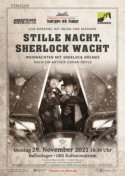 Stille Nacht, SHERLOCK wacht  - Weihnachten mit Sherlock Holmes nach Sir Arthur Conan Doyle