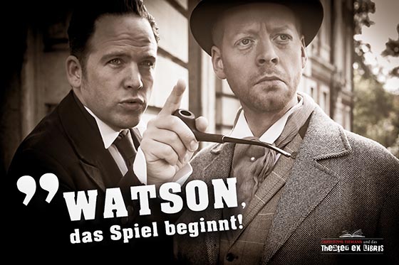 Christoph Tiemann und das Theater ex libris präsentieren: Sherlock Holmes und der Fall Silver Blaze 