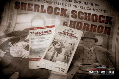 Hardtickets Sherlock, Schock & Horror - Live-Hörspiel Christoph Tiemann & das Theater ex libris
