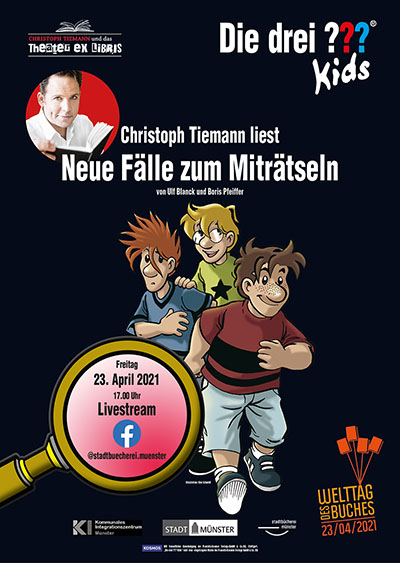 Die drei ??? Kids - Lesung mit Christoph Tiemann